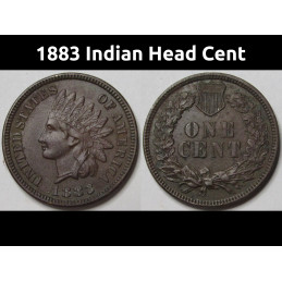 1883 Indian Head Cent - old...