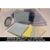 Archival Quality Mylar 2.5" coin holders - plastic flips + multicolor inserts - pack of 50 / 100 / 200