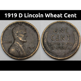 1919 D Lincoln Wheat Center...