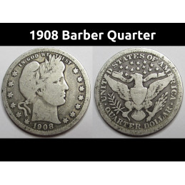 1908 Barber Quarter - early...