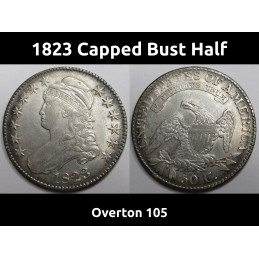 1823 Capped Bust Half...