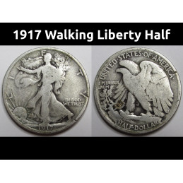 1917 Walking Liberty Half...