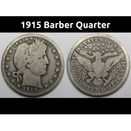1915 Barber Quarter - 20th...