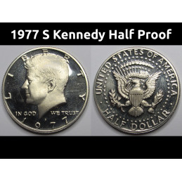 1977 S Kennedy Half Dollar...