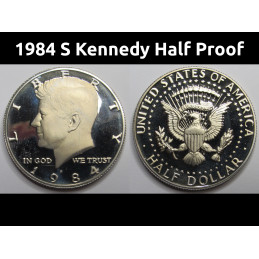 1984 S Kennedy Half Dollar...