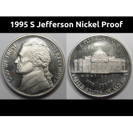 1995 S Jefferson Nickel...