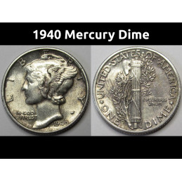 1940 Mercury Dime - antique...