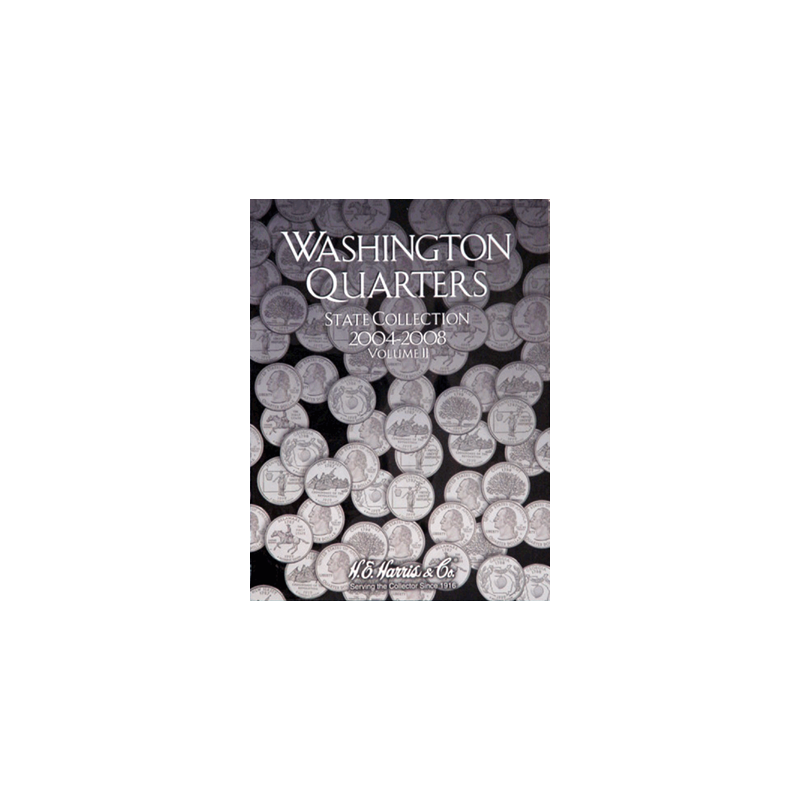 H.E. Harris Coin Folders for US Quarters Standing Liberty, Washington