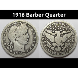 1916 Barber Quarter - old...