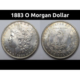 1883 O Morgan Dollar -...