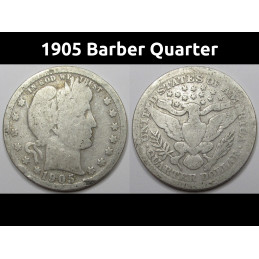 1905 Barber Quarter -...