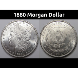 1880 Morgan Dollar -...