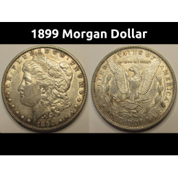 1899 Morgan Dollar - better...