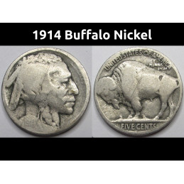 1914 Buffalo Nickel -...