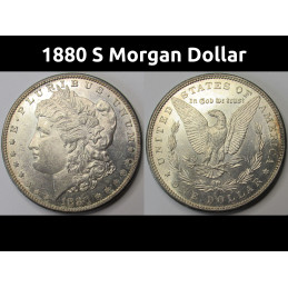 1880 S Morgan Dollar -...