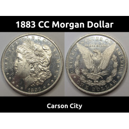 1883 CC Morgan Dollar -...