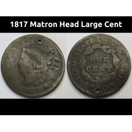 1817 Matron Head Large Cent...