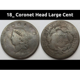 18_ Coronet Head Large Cent...