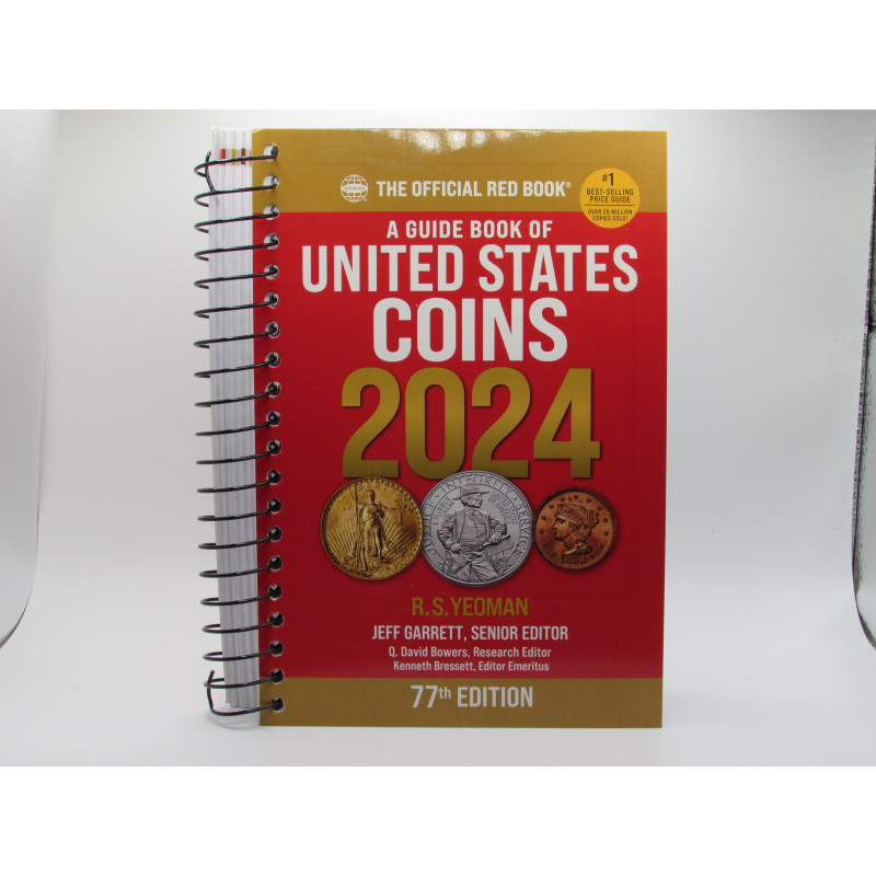 2024 United States Coins Red Book Price Guide & Coin Values spiral