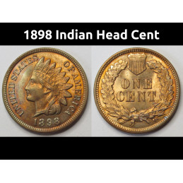 1898 Indian Head Cent -...