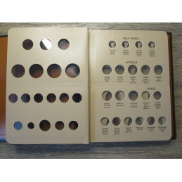 united states type set coin album dansco partial Collection