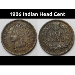 1906 Indian Head Cent -...