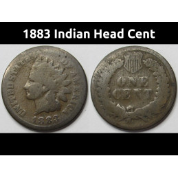 1883 Indian Head Cent - old...