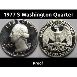 1977 S Washington Quarter -...