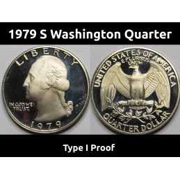 1979 S  Washington Quarter...
