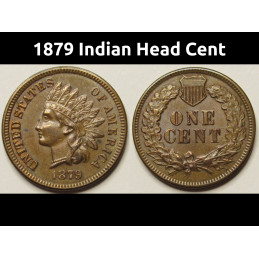1879 Indian Head Cent -...