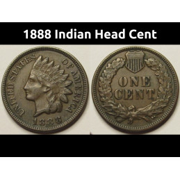 1888 Indian Head Cent -...