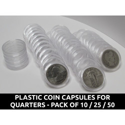 Quarter sized Plastic Coin...