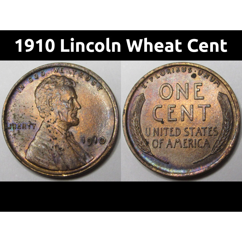 1915 Lincoln Wheat P Penny Very Good Details