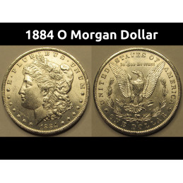 1884 O Morgan Dollar -...