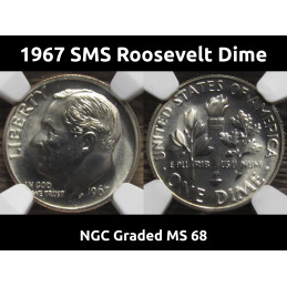 1967 SMS Roosevelt Dime -...
