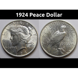 1924 Peace Dollar -high...