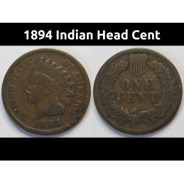1894 Indian Head Cent -...