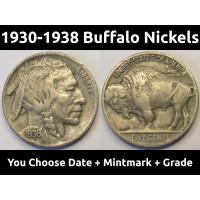 You Pick Buffalo Nickels 1920-1938