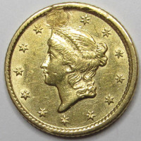 One Dollar Liberty Head Gold