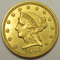 2.5 Dollar Liberty Gold